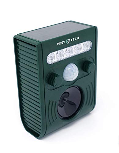 Animal Pest Repeller, Solar Powered Ultrasonic Pest Repellent, Effective Outdoor Waterproof with LED Flashing Light Pest Control, Repels Raccoons, Skunks, Foxes, Dogs, Cats,Rabbits,Deer, Squirrels etc Animal Pest Repeller, Solar Powered Ultrasonic Pest Repellent, Effective Outdoor Waterproof with LED Flashing Light Pest Control, Repels Raccoons, Skunks, Foxes, Dogs, Cats,Rabbits,Deer, Squirrels etc