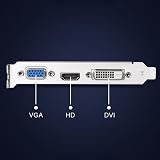 Dawafit GT610 2GB DDR3 Graphics Card PCI-E 16X VGA DVI Low Noise Desktop PC view 8