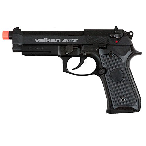 Valken Tactical Airsoft M9 CO2 Semi Pistol, 6mm