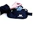 Advantage World Travel Money Belt. The Undercover Hidden Waist Stash in Black with RFID. Sturdy and Secure.