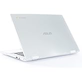 mCover Case ONLY Compatible with 2021~2022 14-inch ASUS Chromebook CX1 (CX1400) Series Laptop Computers (NOT Fitting Any Other ASUS Models) - Clear
