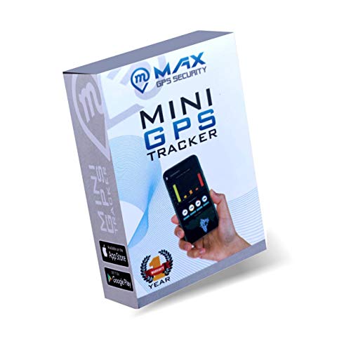 MAX GPS Security By Dory Tech Security Mini Waterproof GPS Tracker Device with Anti Theft Alarm