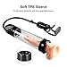 Utimi Penis Pump Powerful Vacuum Pump Training Penis Extension Sex Toy with Soft TPE Sleeve