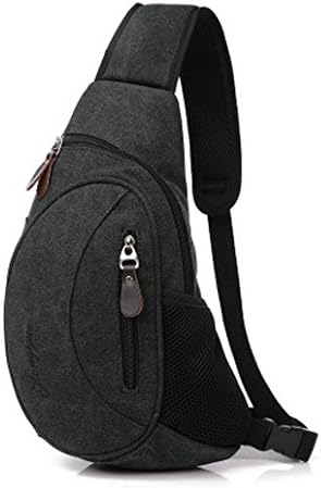 Hcting Canvas Sling Shoulder Day Bag, Chest Pack