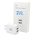 TLI-Direct® 15W 3A 2-Port USB Wall Charger For iPhone 6 6S Plus iPad iPod Samsung Galaxy S6 Edge Note 5 4 Premium Quality Full Speed 2A 1A Home Smart Charger For Any SmartPhone Tablet