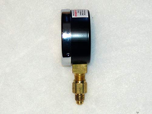 Oil Burner Pressure Test Gauge 200 psi / 1400 kPa w/Adaptor Fits NPT Pumps SAE Oil Mini-lines on Burners - Thumbnail 2