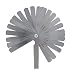 Abn Universal SAE and Metric Master Feeler Gauge 26-Piece Blade Tool for Measuring Gap Width/Thickness primary