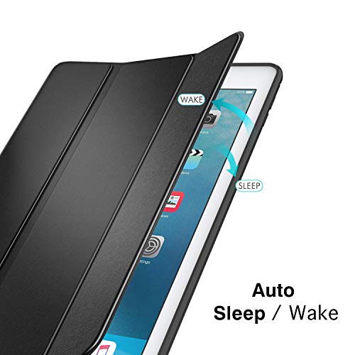 MoKo Case Fit iPad Air 2, Slim Smart Shell Stand Folio Case with Soft