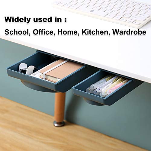 CHOIMOKU Under Desk Storage Drawers Under Table Drawer Pencil Drawer