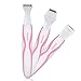 DOOPER Bikini Trimmer for Women,Ladies Electric Razor,Facial Hair Remover, Women Electric Shaver, Hair Removal for Face,Leg,