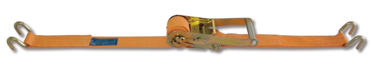 Ratchet Anchor Systems LC 1500kg high Tenacity Polyester Tape (PES) Rail Hooks - 8100 mm