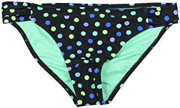 In Mocean Womens Polka Dot Hipster Swim Bottom Separates Black M
