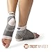 Treat My Feet Plantar Fasciitis Socks Foot Sleeve & Compression Socks: Plantar Fasciitis Relief - Ankle & Arch Support & Women - Fit Guaranteed L
