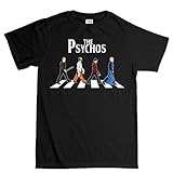 CP Mens The Psychos Halloween T-shirt L Black