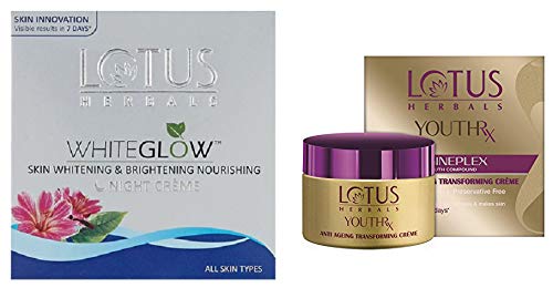 white glow night cream