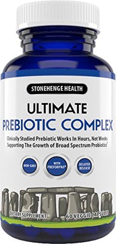 Stonehenge Health Ultimate Prebiotic Complex - Supports The Growth of Broad Spectrum Probiotics - 60 Capsules - 1 Month Supply