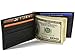 Alpine Swiss RFID Blocking Mens Leather Spring Loaded Money Clip Wallet