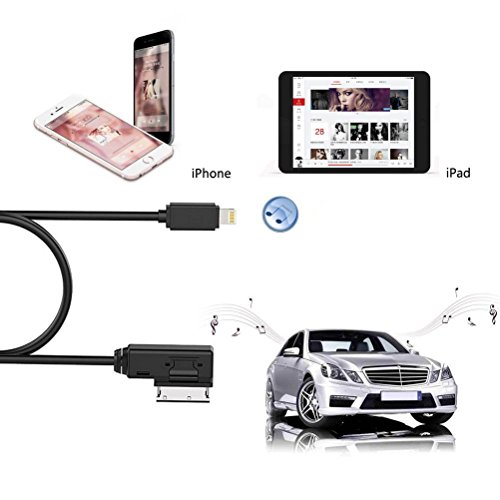 CHELINK 2017 New AUDI AMI Music Interface AUX Cable for 7 7Plus with iOS system including iOS 11 - Thumbnail 4