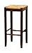 Winsome Wood 29-Inch Square Rush Seat Bar Stool, Set of 2