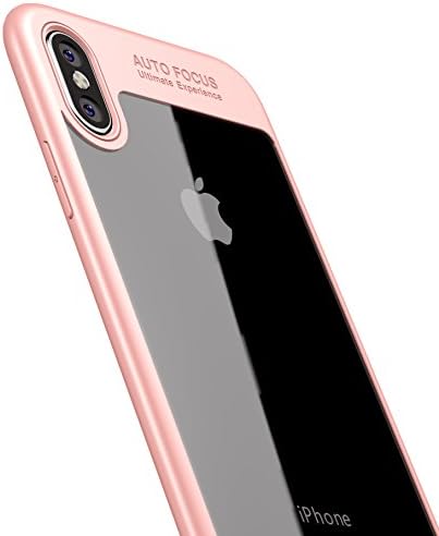 iPhone X Case, iPhone 10 Case, Felico iPhone X Crystal Clear Case Shockproof Cover Protective Air Space Technology Transparent Ultra Slim Fit Case for Apple iPhone X 5.8" 2017 Pink