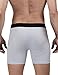 David Archy 3 Pack Men's Athletic Sur-Dry Tech Mesh Sports Boxer Briefs(L, Gray)