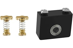 TAIKUU 久の物 2 Pieces Z Axis T8 Anti Backlash Nut Compatible with Ender 3/3 Pro/3 V2/cr-10, with Lead Screw Top Mount, Upgrade 3D Printer Threaded Rod Nut and Bearing Holder