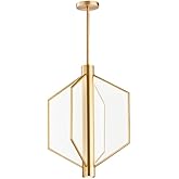 Telstar - 24 Inch 4 LED Medium Pendant-Natural Aged Brass Finish