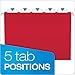 Pendaflex Essentials Hanging Folders, Letter Size, Assorted Colors, 25 per Box (75708)