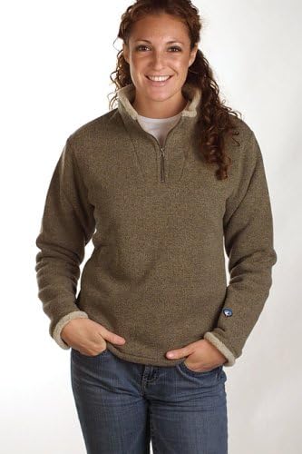 Kuhl Ingrid 1/4 Zip Sweater Women's (Oatmeal) - XX-Large