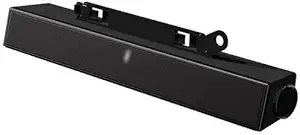 Dell AX510 Sound Bar - PC Multimedia Speakers - 10 Watt (Total) - Black (Renewed)