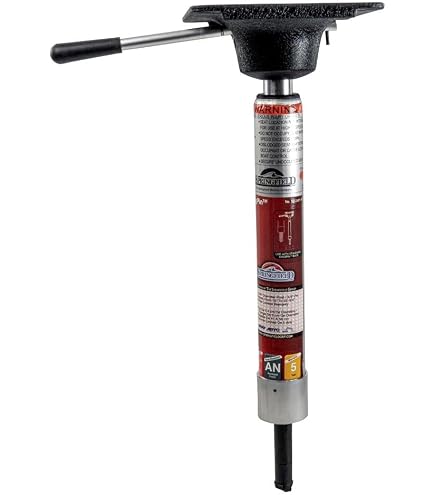 Springfield 13 in. Satin Finish Threaded Fixed-Height Offset Post for KingPin Se