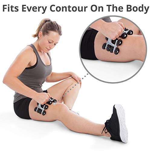 Body Back Apollo Massage Roller, Leg Arm and Neck, Handheld Roller, Pregnancy Massager