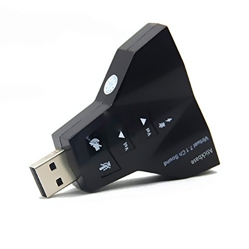 Atickbase-2-Pc-USB-to-3D-External-Sound-Card-Audio-Adapter-Virtual-71-4-Channels-CH-Sound-Mic-Speaker-Double-AdapterBlack