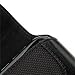 MechSoft Tech 3315463 Leather Horizontal Belt Clip Case Pouch for Apple iPhone 4/4S - Black