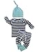 Newborn Baby Boys Girls Clothes Long Sleeve Tops Pants Trousers Hat Outfits Set