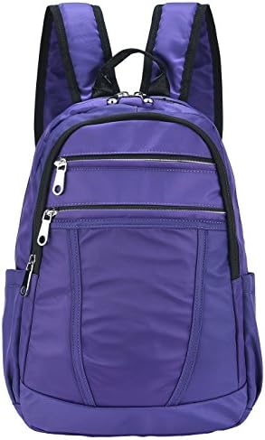 Luckysmile Casual Nylon Backpack College Schoolbag Trave Daypack for Women Girls