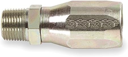 Hose Fitting, hyd, NPT, Straight, 3/8-18