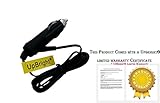 UpBright Car 12V DC Adapter for TherMedic PW140 Lower Back ProWrap Heating Pad 3in1 Hot Cold Therapy PW160 PW150L 6in1 Pro Wrap Lite TM-180F TM-160K TM-170A TM-140LB TM-110S 12VDC Auto Power Supply