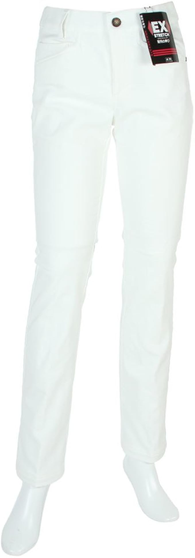 Amazon アディダスゴルフ Adidas Golf エキストラストレッチカルゼ ブーツカットパンツ Cci93 A ホワイト M ロングパンツ 通販