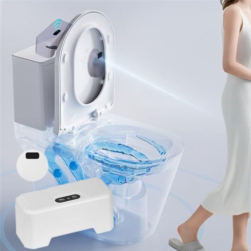 Automatic Toilet Flusher, 2023 Upgraded Touchless Toilet Flush Kit