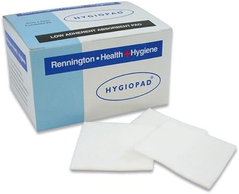 Rennington LAP100-100/BX Protective Low Adherent Wound Dressing Pads (Pack of 25)