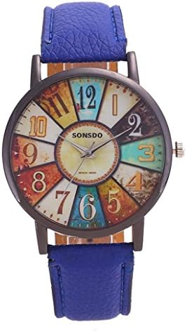 Womens Quartz Watches,Beautytop Womens Wrist Watches,Women Ladies Retro Graffiti Watches Sale Clearance,Gifts For Women,Ladies Watches Sale Under 5 Pounds,Cheap Watches Faux Leather Wristwatch