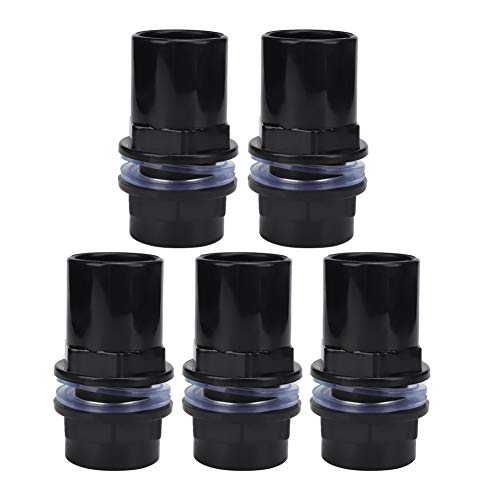 Pssopp Hffheer Aquarium Hose Adapter PVC Fish Tank Water Pipe Adapter Converter Connector 5 Pcs Aquarium Fittings Water Hose Connector Tank Air Tube Adapter Aquarium Accessories (32mm)