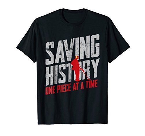 Metal Detector Saving History Shirt