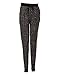 Bentibo Women's Stylish Multi Pattern Printed Jogger Leggings Harem Pants Black L