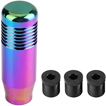 Gear Shift Knob，8.5cm Aluminum Alloy Car Manual Gear Shift Knob Handle Shifter Head(Colorful): Home Improvement