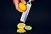 Citrus Lemon Zester & Cheese Grater - Great for Lemon, Lime, Ginger, Garlic, Chocolate, Parmesan, Veg, and Fruits. Premium Design, Best Quality Stainless Steel, Non-Slip Footing and Very Sharp