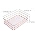 OUNONA Organizer Metal Wire Mesh Basket Rack for Desktop Clothing Storage/Fruit Snacks Tray/Kitchen Tool Holders (Rose Gold)