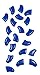 Purrdy Paws Soft Nail Caps for Dog Claws Blue Medium