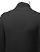 MBJ WSK1048 Womens Solid Long Sleeve Open Front Long Cardigan L Black